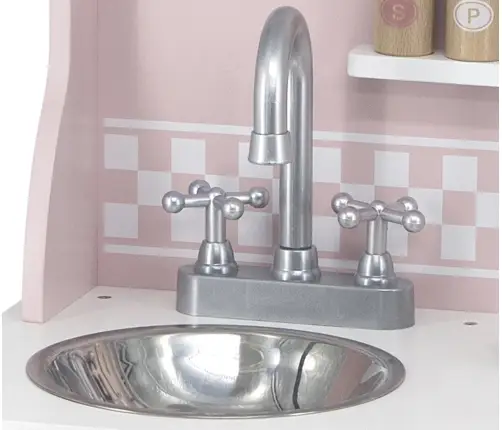 Viga 44046 PolarB Kuchnia z akcesoriami silver-pink