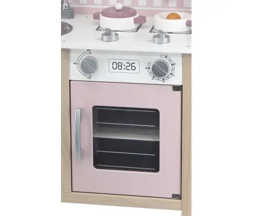 Viga 44046 PolarB Kuchnia z akcesoriami silver-pink