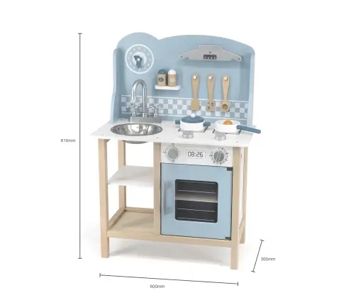 Viga 44047 PolarB Kuchnia z akcesoriami silver-blue