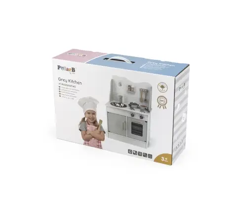 Viga 44049 PolarB Kuchnia z akcesoriami eco gray