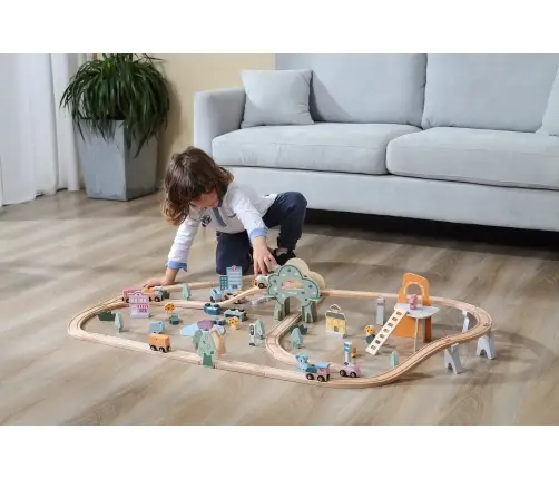 Viga 44067 PolarB Pociąg zestaw 92 elementów