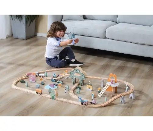 Viga 44067 PolarB Pociąg zestaw 92 elementów