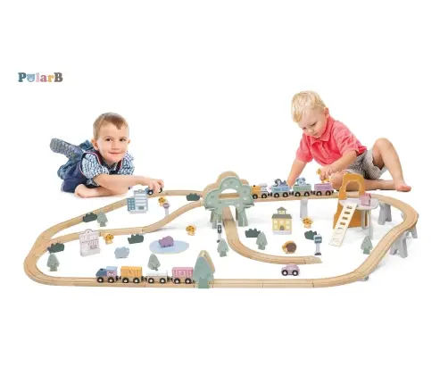 Viga 44067 PolarB Pociąg zestaw 92 elementów