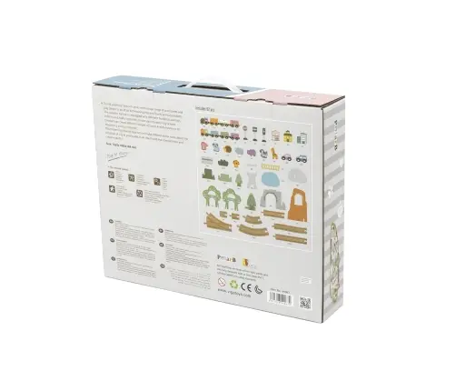 Viga 44067 PolarB Pociąg zestaw 92 elementów