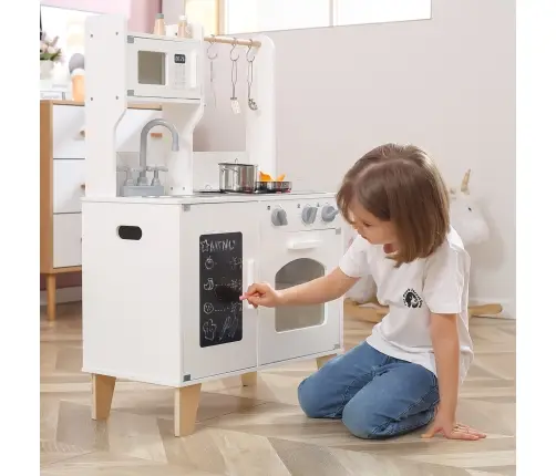 Viga 44081 PolarB Kuchnia z tablicą -  biała