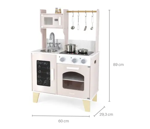 Viga 44082 PolarB Kuchnia z tablicą - różowa