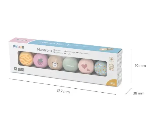 Viga 44087 PolarB Drewniane makaroniki