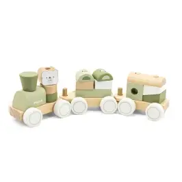 Viga 44231 PolarB Zielona kolejka z klockami