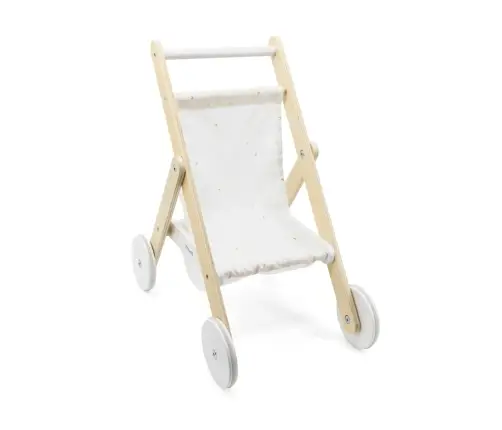 Viga 44236 PolarB Drewniana spacerówka dla lalek
