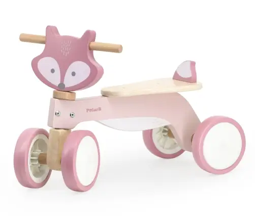 Viga 44240 PolarB Drewniany jeździk - Lisek