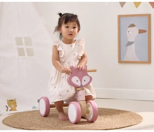 Viga 44240 PolarB Drewniany jeździk - Lisek