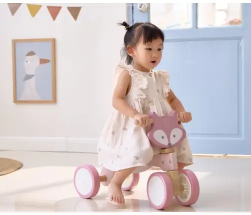 Viga 44240 PolarB Drewniany jeździk - Lisek