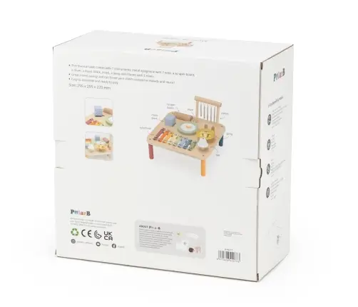 Viga 44277 PolarB Drewniany stolik muzyczny