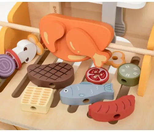 Viga 44294 PolarB Moje pierwsze BBQ – drewniany grill