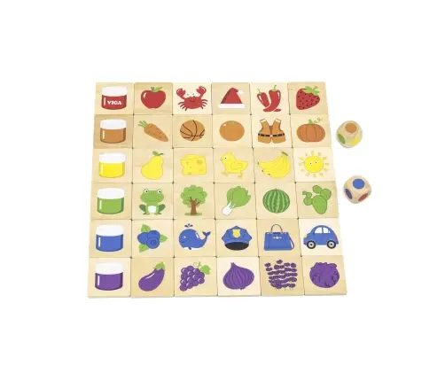 Viga 44505 Puzzle - układanka do nauki kolorów