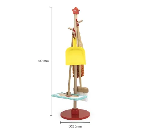 Viga 44567 Drewniany niezbędnik domowy - porzadki w domu
