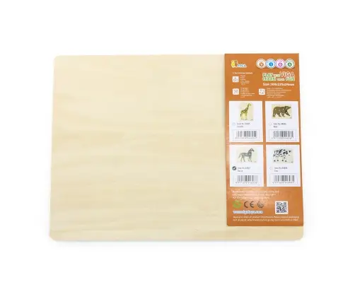 Viga 44607 Puzzle na podkładce z uchwytami - Koń