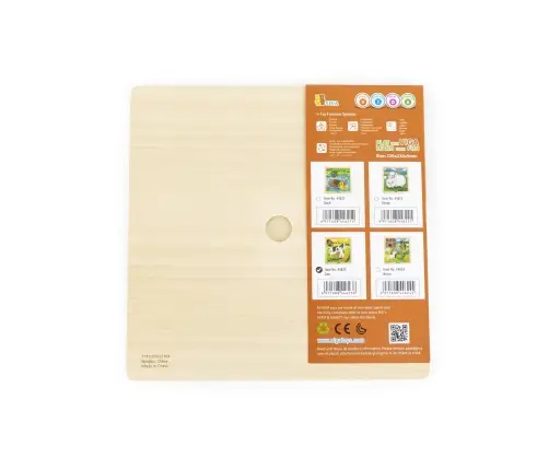 Viga 44623 Puzzle na podkładce 9 elementów - Krowa