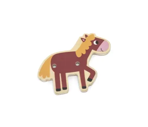 Viga 44637 Gra w sznurowanie - farma