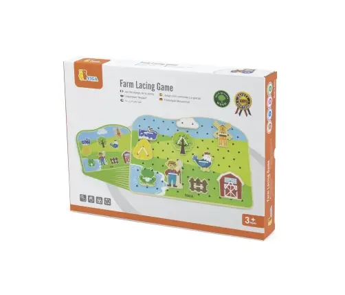 Viga 44637 Gra w sznurowanie - farma