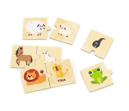 Viga 44648 Puzzle logiczne - mama i dziecko