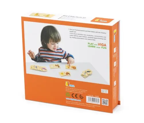 Viga 44648 Puzzle logiczne - mama i dziecko