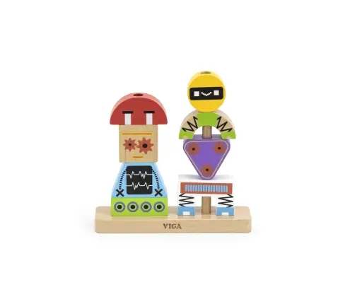 Viga 44652 Klocki do ukladania - Roboty