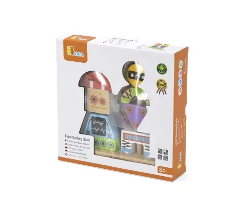 Viga 44652 Klocki do ukladania - Roboty