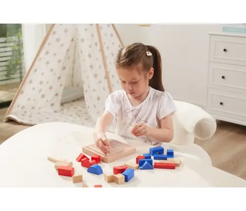 Viga 44659 Gra edukacyjna - budowanie 3D