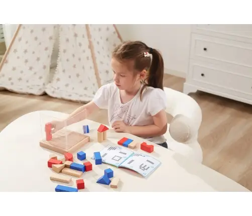 Viga 44659 Gra edukacyjna - budowanie 3D