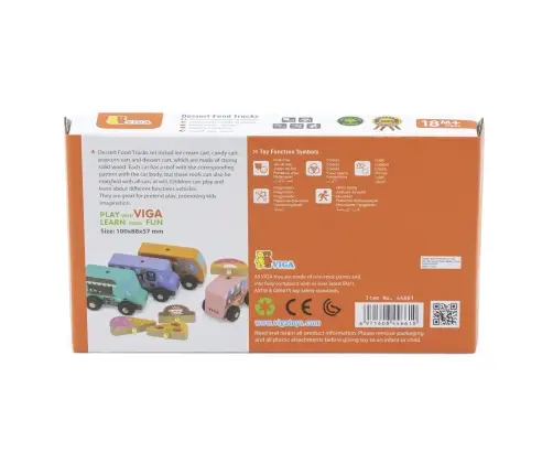 Konditorejas transportlīdzekļi Viga Food Tracki