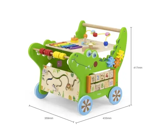 Viga 44681 Chodzik dla dzieci - Krokodyl