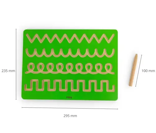 Viga 44697 Drewniana tablica kreślarska - wzory