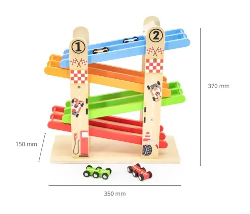 Viga 44744 Tor wyścigowy z podwójną rampą