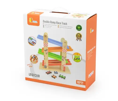 Viga 44744 Tor wyścigowy z podwójną rampą