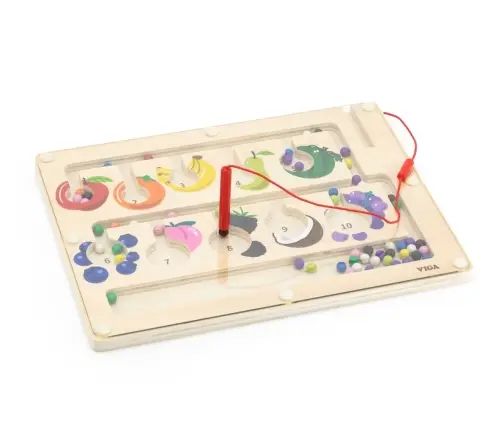 Viga 44745 Labirynt Magnetyczny - liczenie i sortowanie kolorów