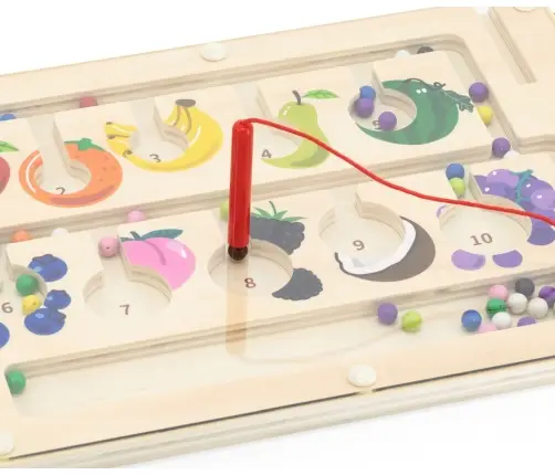 Viga 44745 Labirynt Magnetyczny - liczenie i sortowanie kolorów