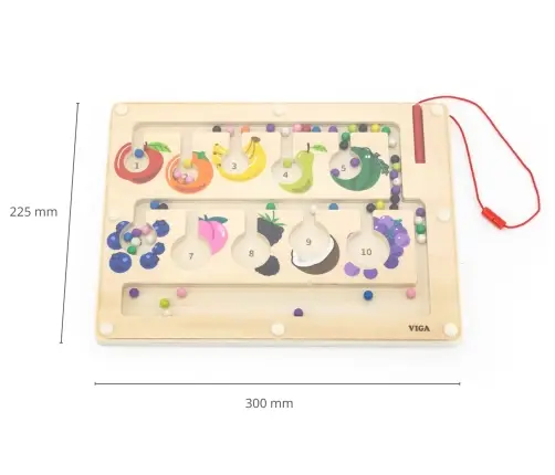 Viga 44745 Labirynt Magnetyczny - liczenie i sortowanie kolorów