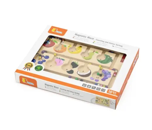 Viga 44745 Labirynt Magnetyczny - liczenie i sortowanie kolorów