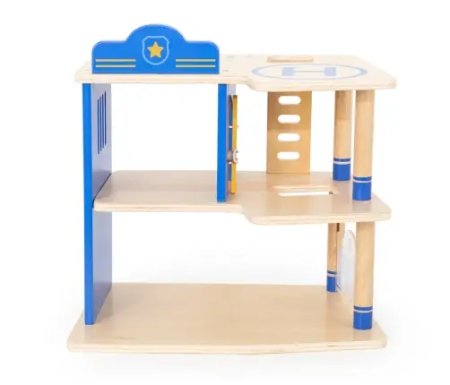 Viga 44803 Drewniany komisariat policji z akcesoriami