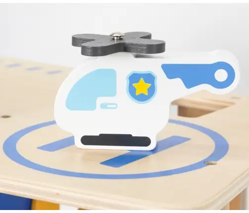 Viga 44803 Drewniany komisariat policji z akcesoriami