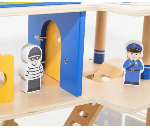 Viga 44803 Drewniany komisariat policji z akcesoriami