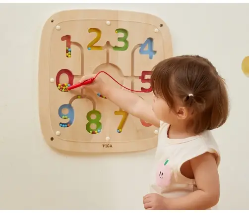 Viga 44811FSC Tablica edukacyjna - magnetyczna zabawa z liczbami