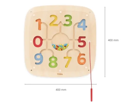Viga 44811FSC Tablica edukacyjna - magnetyczna zabawa z liczbami