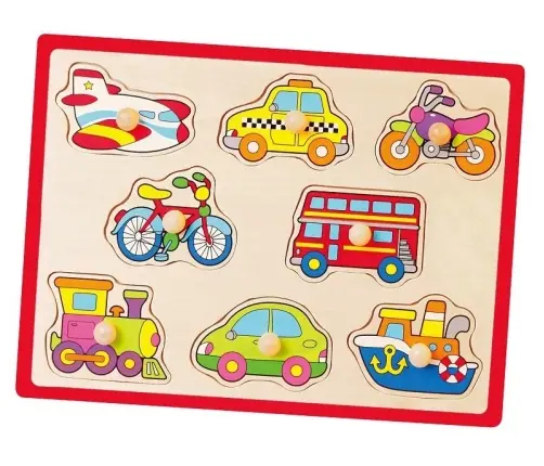 Viga 50016 Flat Puzzle-Transports