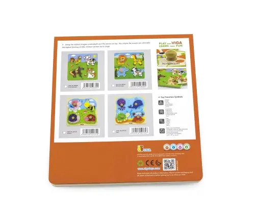 Viga 50131 Puzzle na podkładce - owady