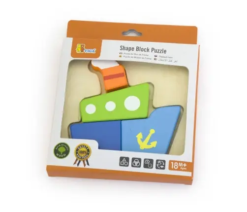 Viga 50171 Pierwsze puzzle maluszka - Statek