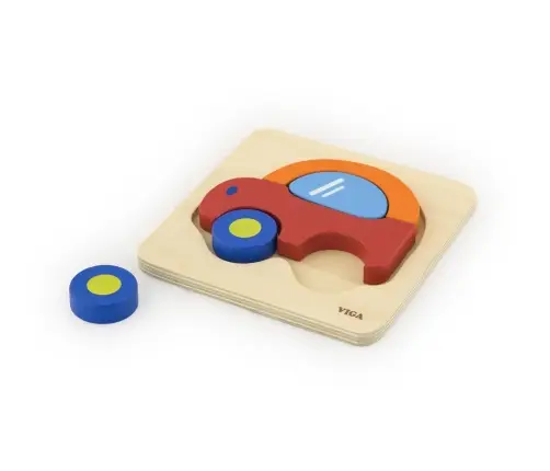 Viga 50172 Handy Block Puzzle - Car