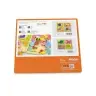 Viga 50189 Puzzle na podkładce 4w1 - owady