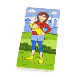 Viga 50405 Mom With Baby Puzzle